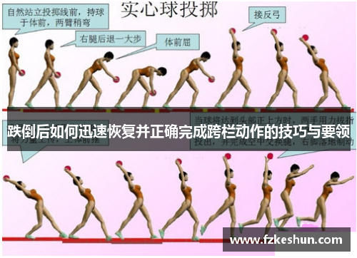 跌倒后如何迅速恢复并正确完成跨栏动作的技巧与要领